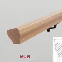 ML-R Trapleuning 50 x 65 mm profiel 