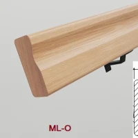 ML-O Trapleuning 90 x 38 mm profiel 