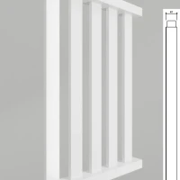 SP-A traphekwerk balustrade 67 x 22 mm